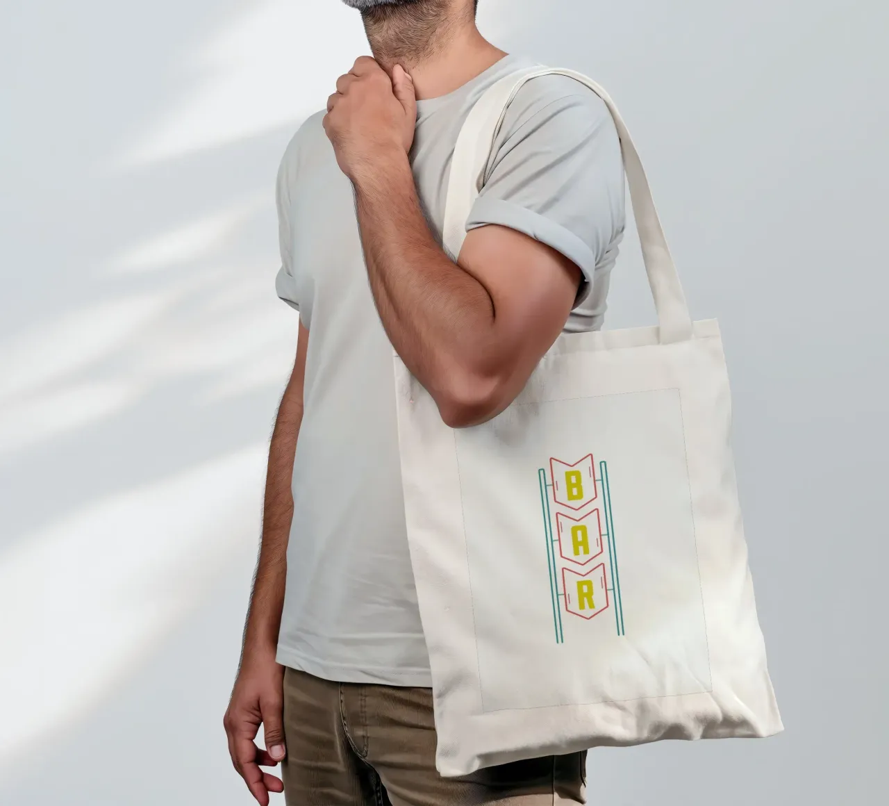 Bar borsa in juta da Dean Smith