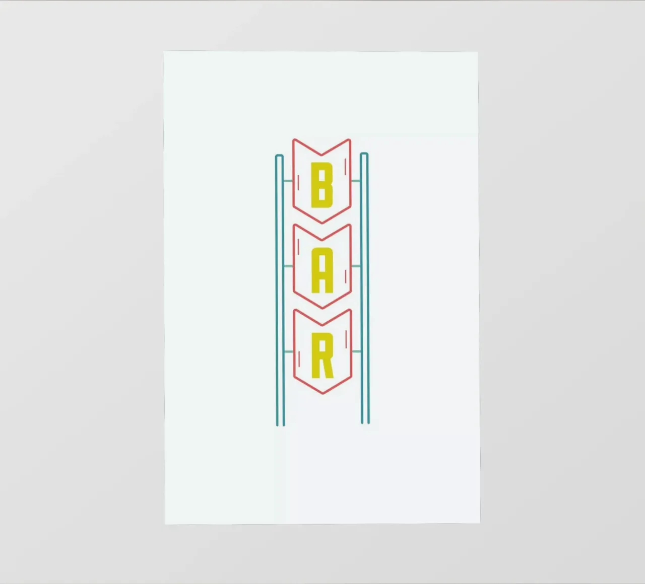 Bar pellicola backlit da Dean Smith