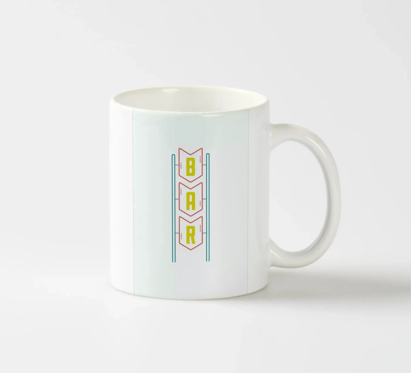 Bar ceramic mug by Dean Smith