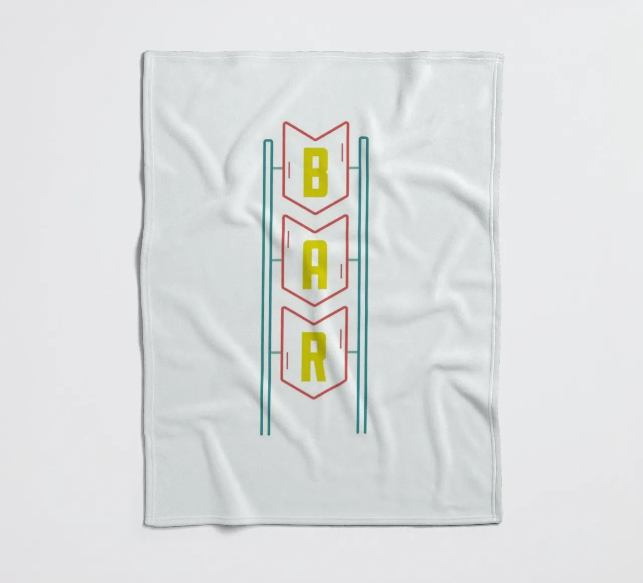 Bar fleecedeken van Dean Smith