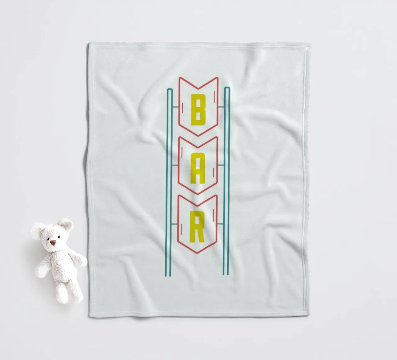 Bar fleecedeken van Dean Smith