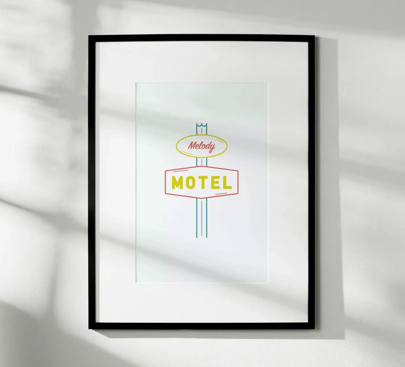 Motel poster da Dean Smith