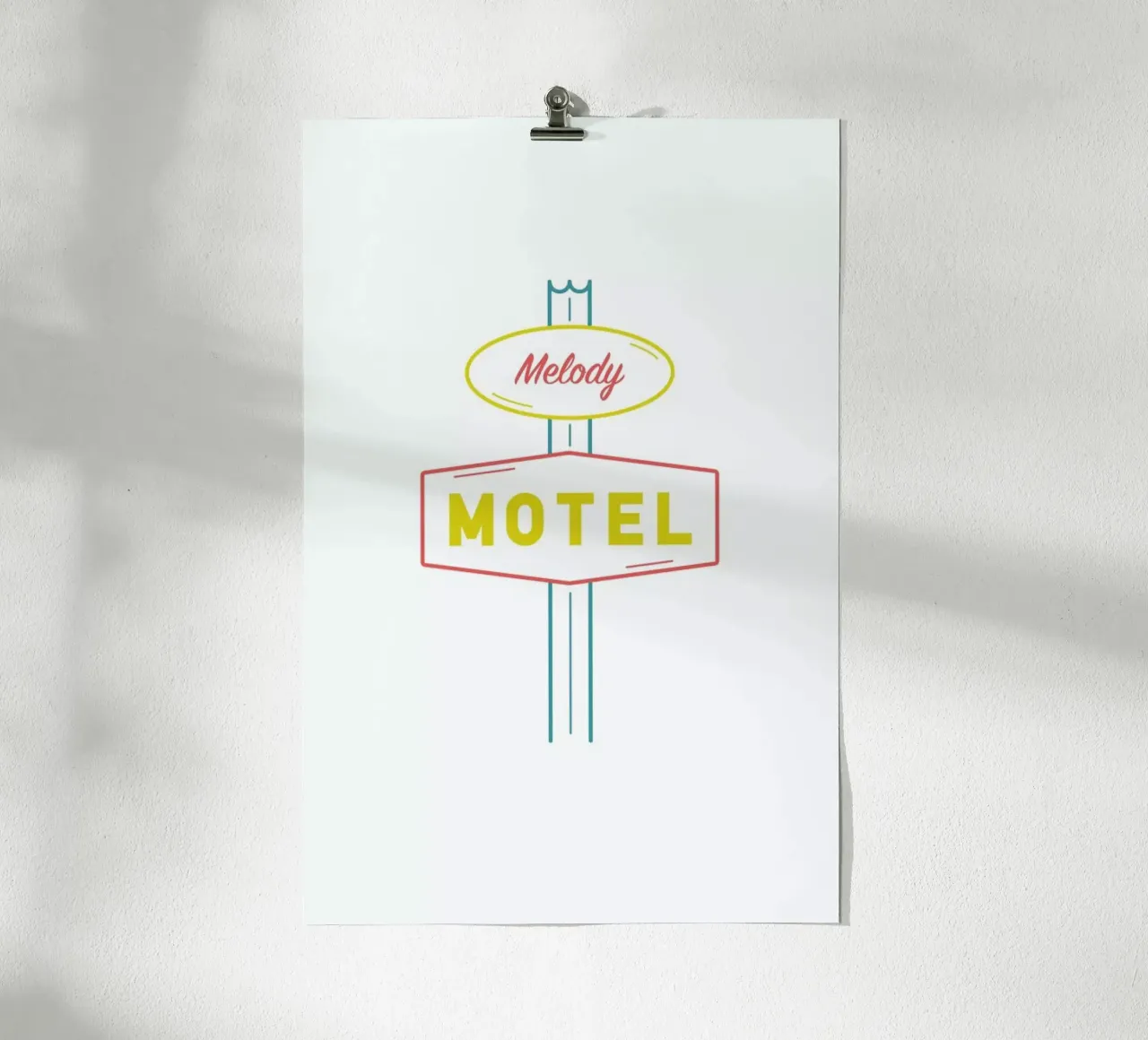Motel poster da Dean Smith