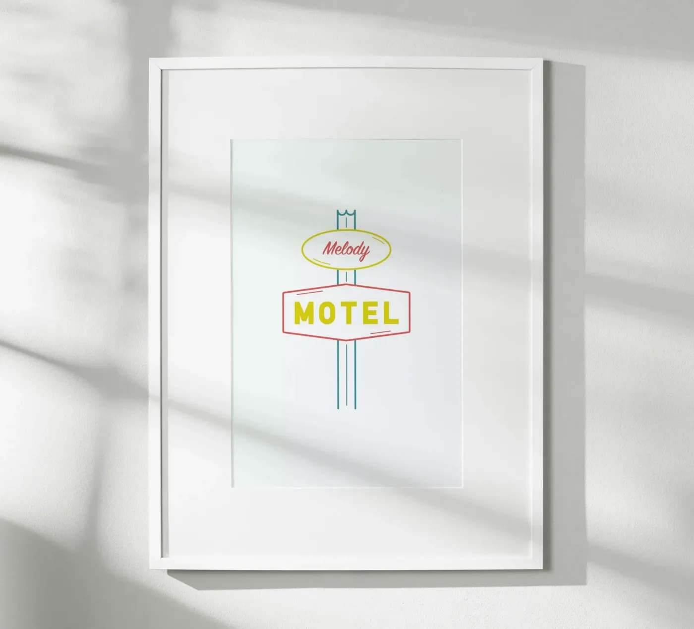 Motel poster da Dean Smith