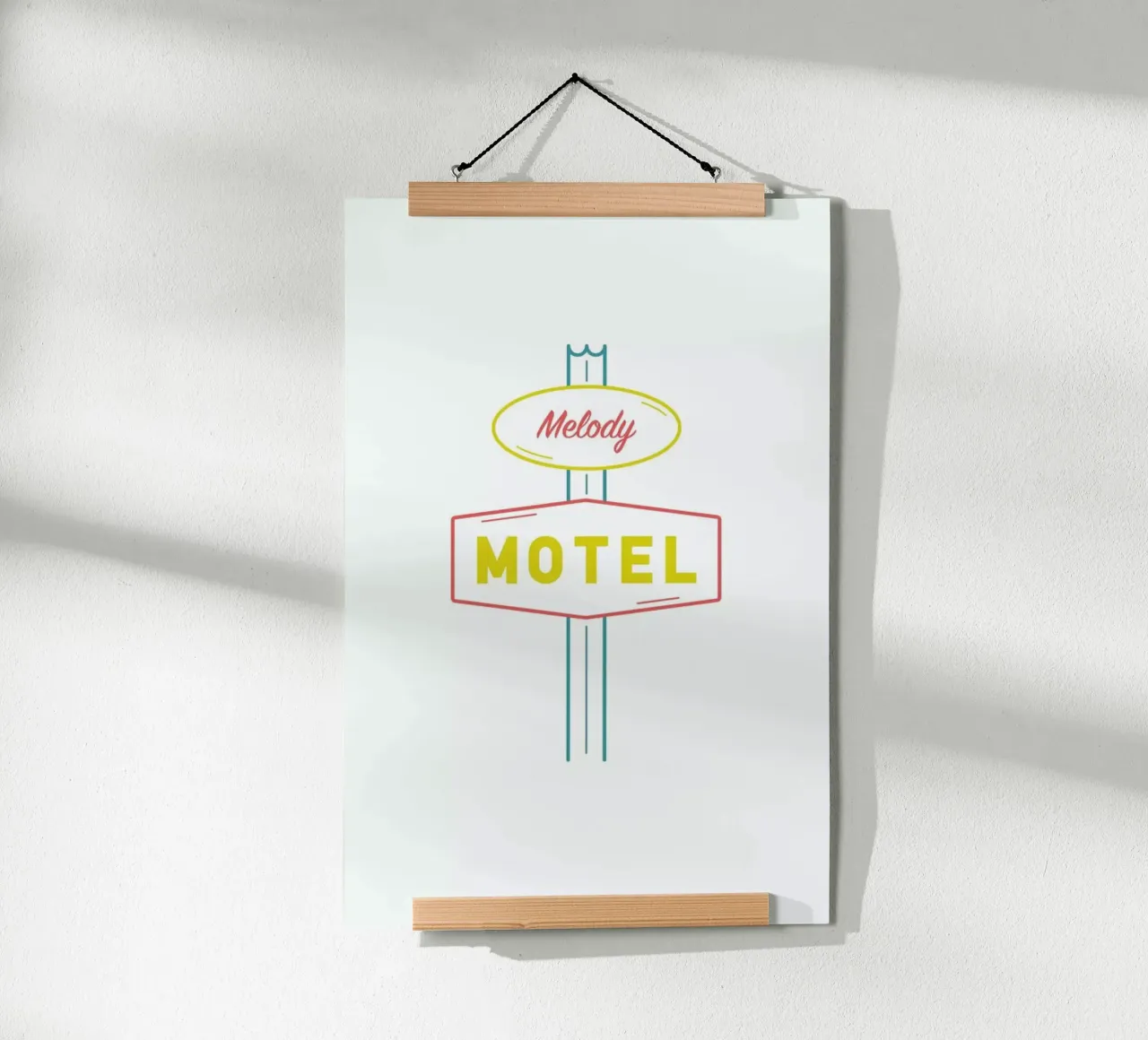 Motel poster da Dean Smith