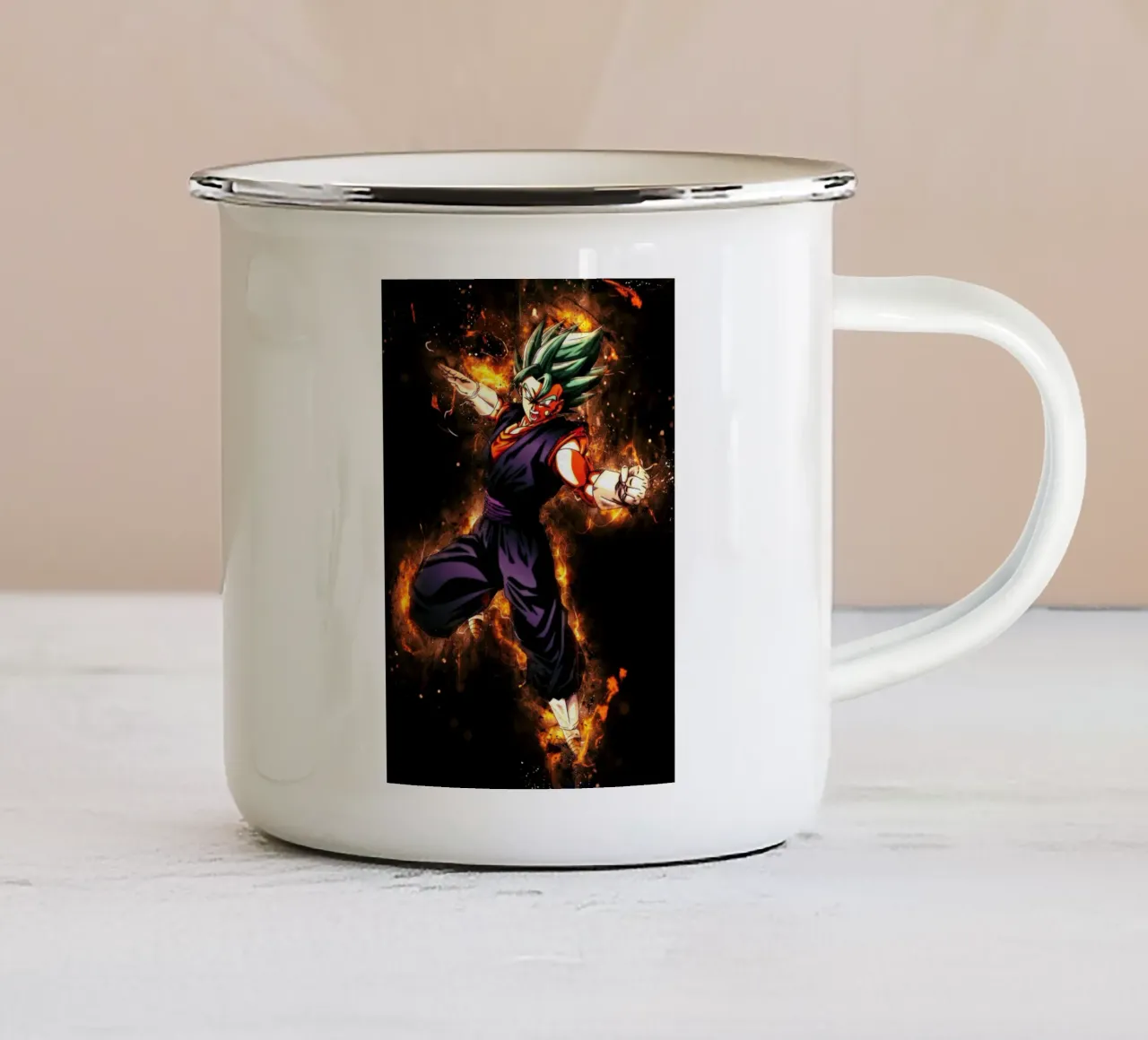 BEJITTO BURU!! tazza in smalto da Neonartstudio