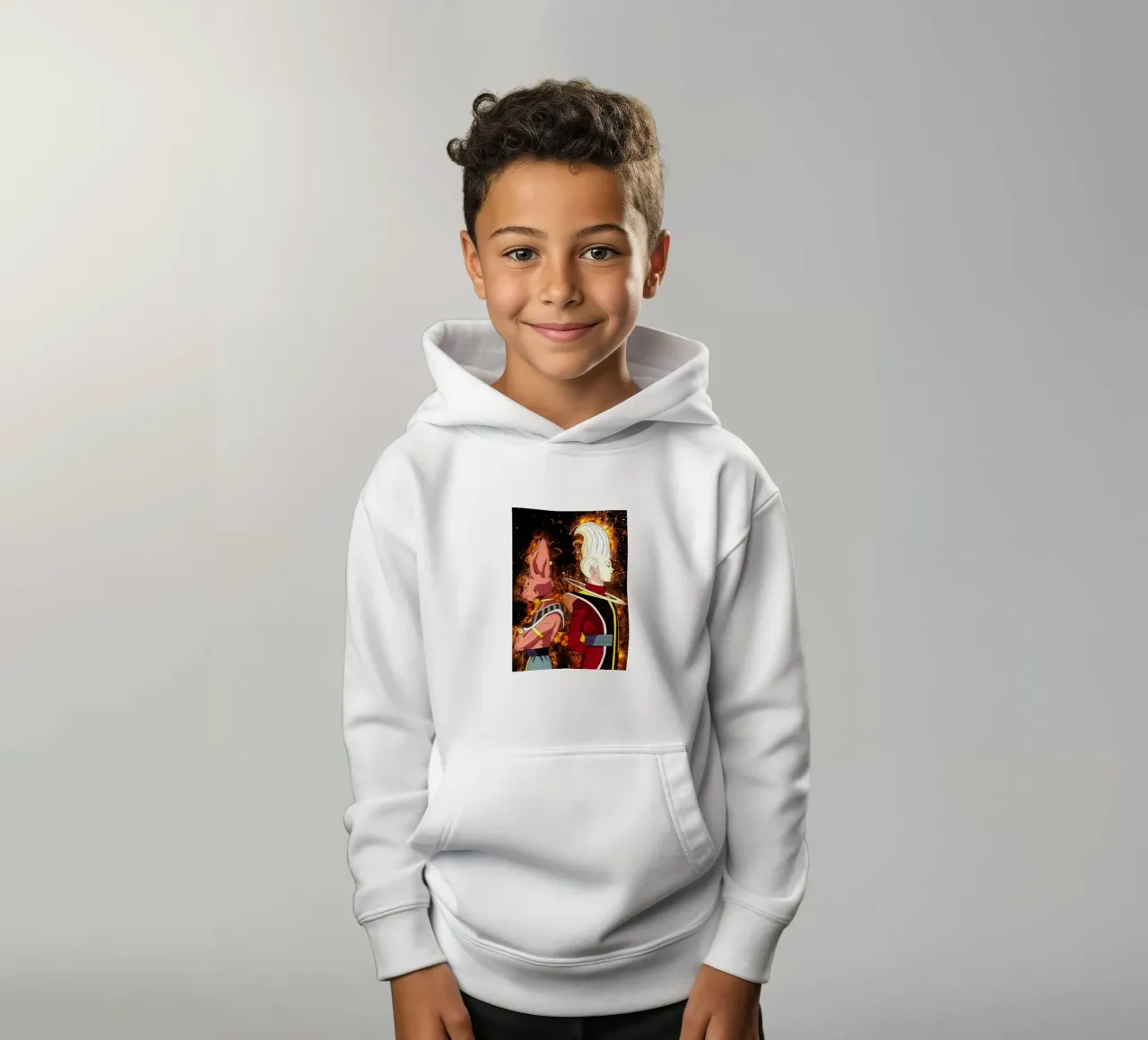 Bills y Whis FNF kids hoodie by Neonartstudio