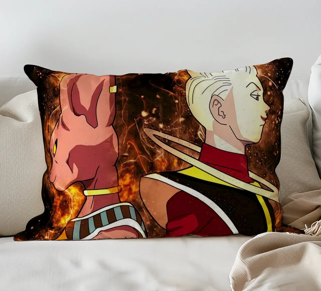 Bills y Whis FNF cuscino da Neonartstudio