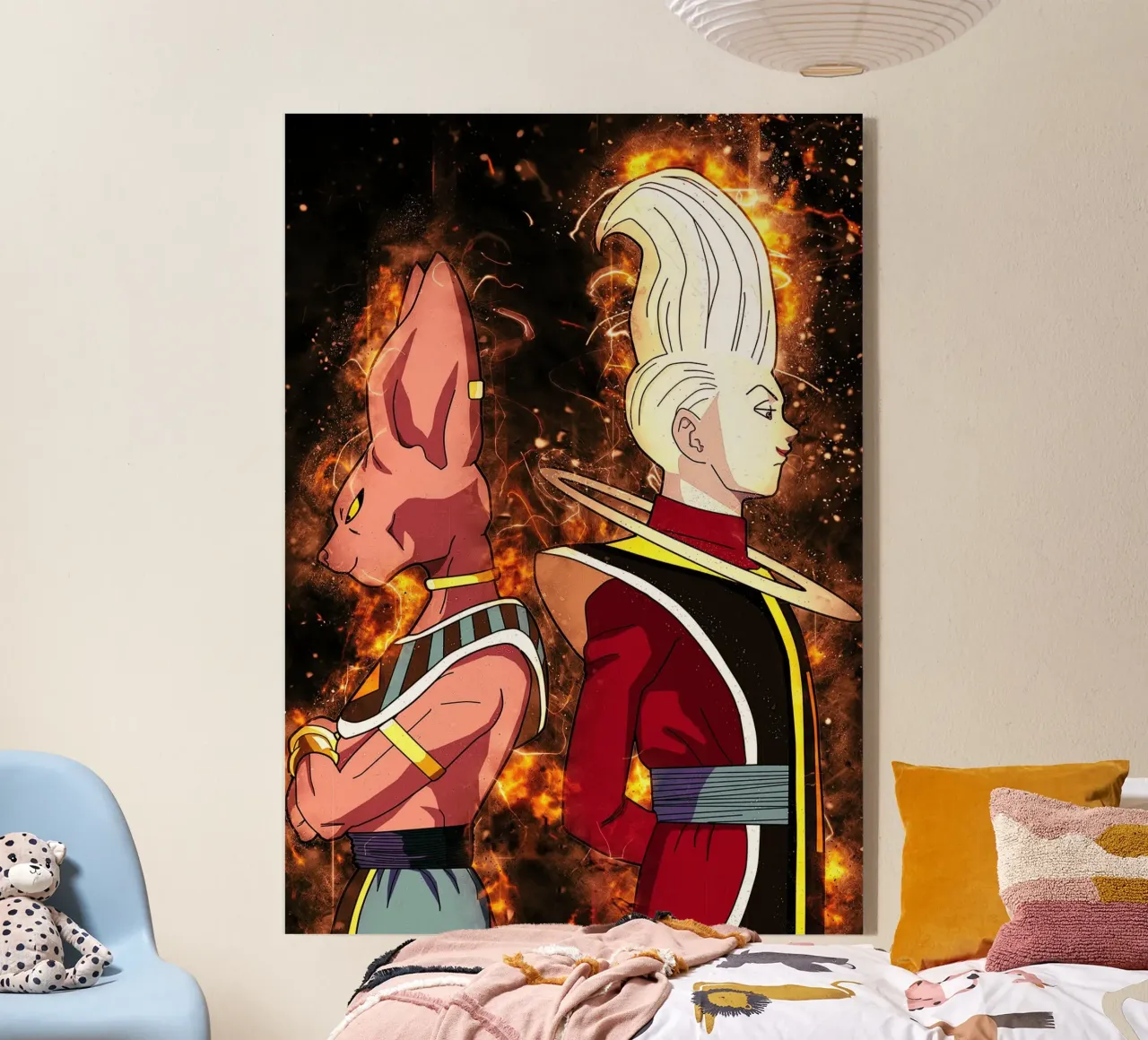 Bills y Whis FNF acrylic glass by Neonartstudio