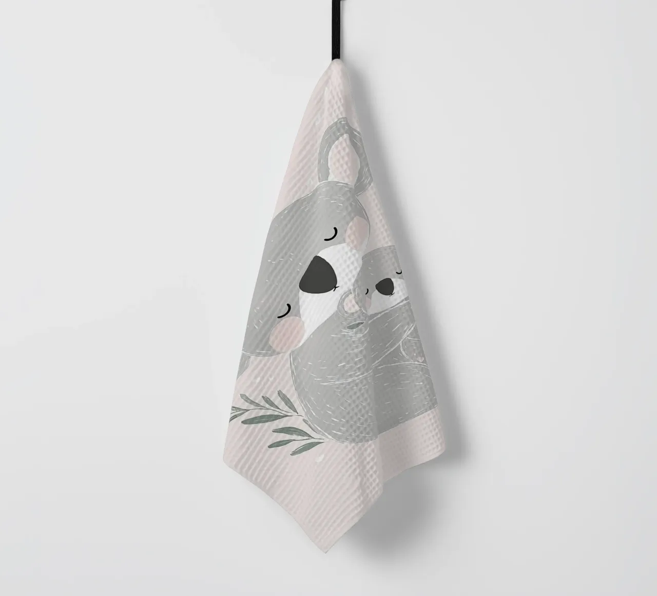 Koala & Joey, simpatica illustrazione di animali per la cameretta dei bambini canovaccio da cucina da Little Lola