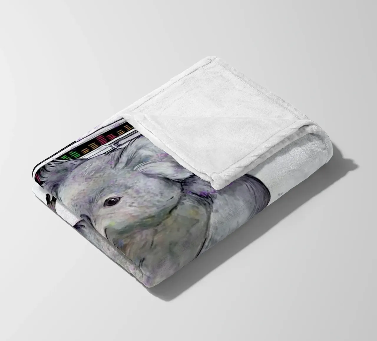 Koala Fleecedecke von Laura Graves