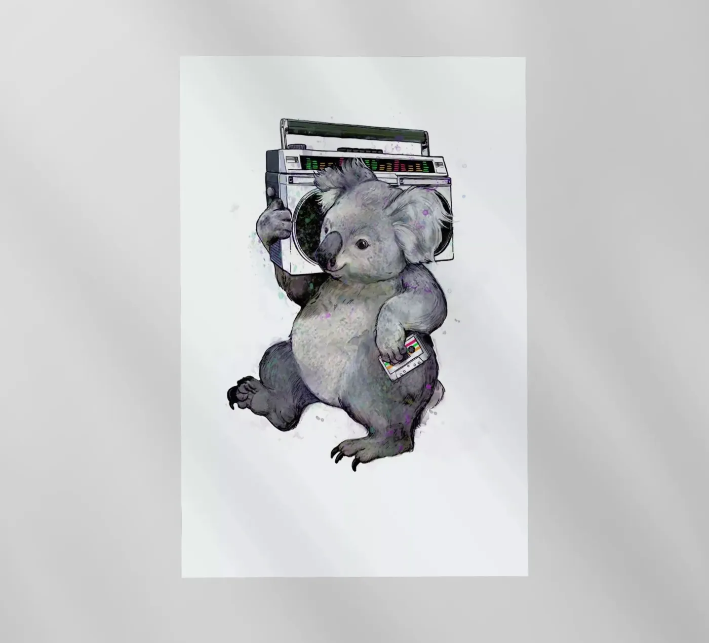 Koala pellicola backlit da Laura Graves