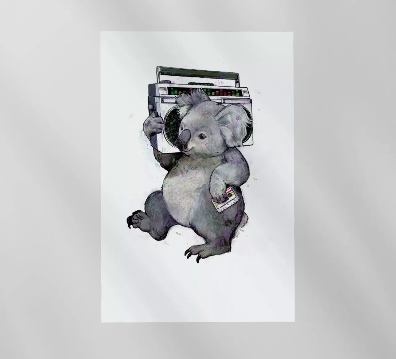 Koala pellicola backlit da Laura Graves