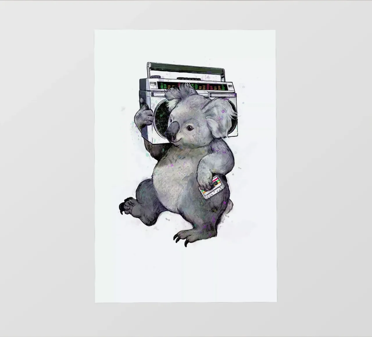 Koala pellicola backlit da Laura Graves