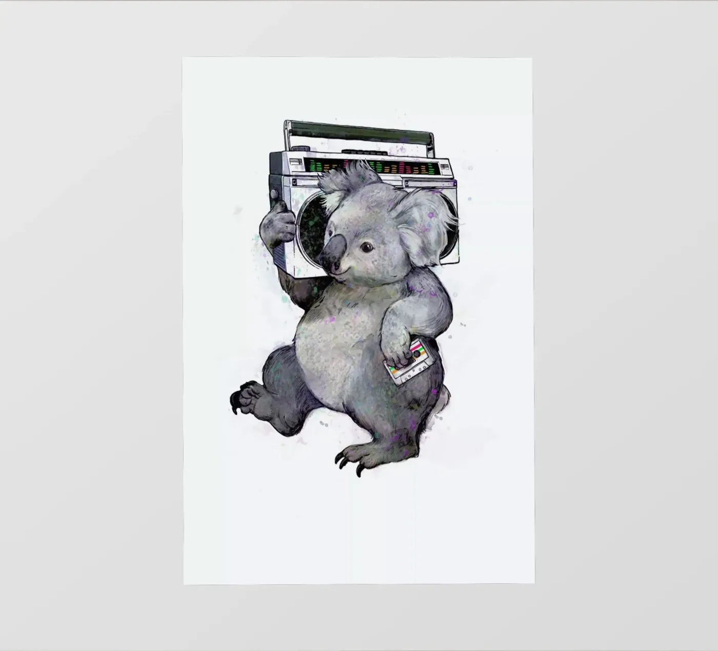 Koala pellicola backlit da Laura Graves