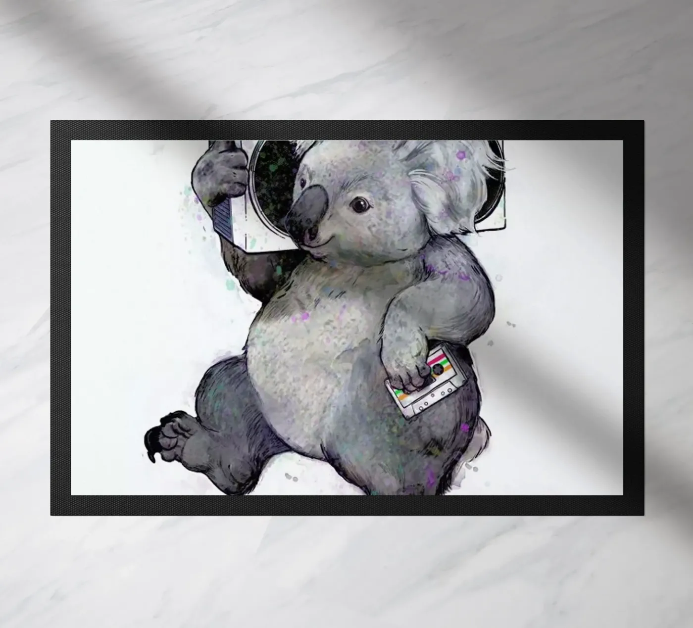 Koala doormat by Laura Graves