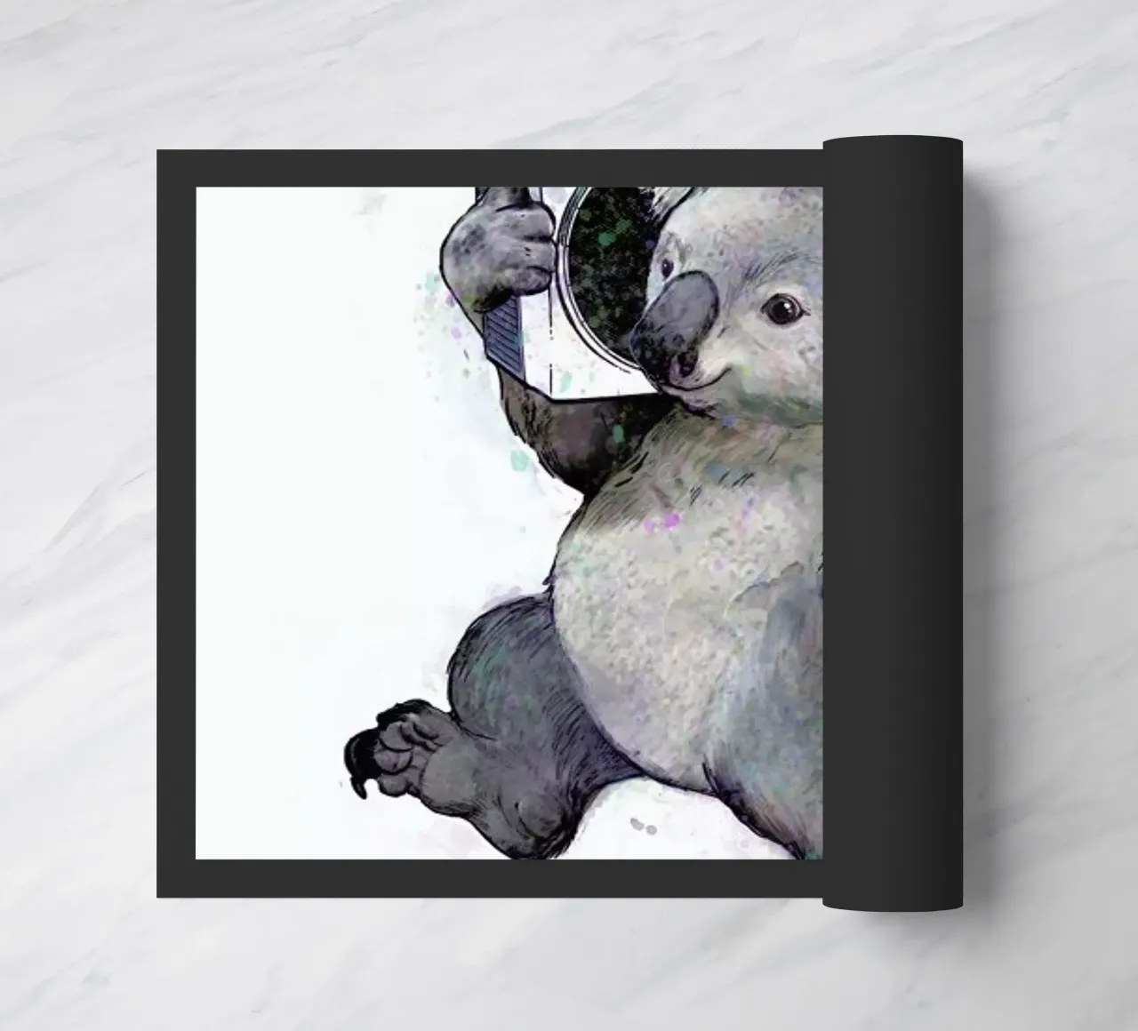 Koala deurmat van Laura Graves