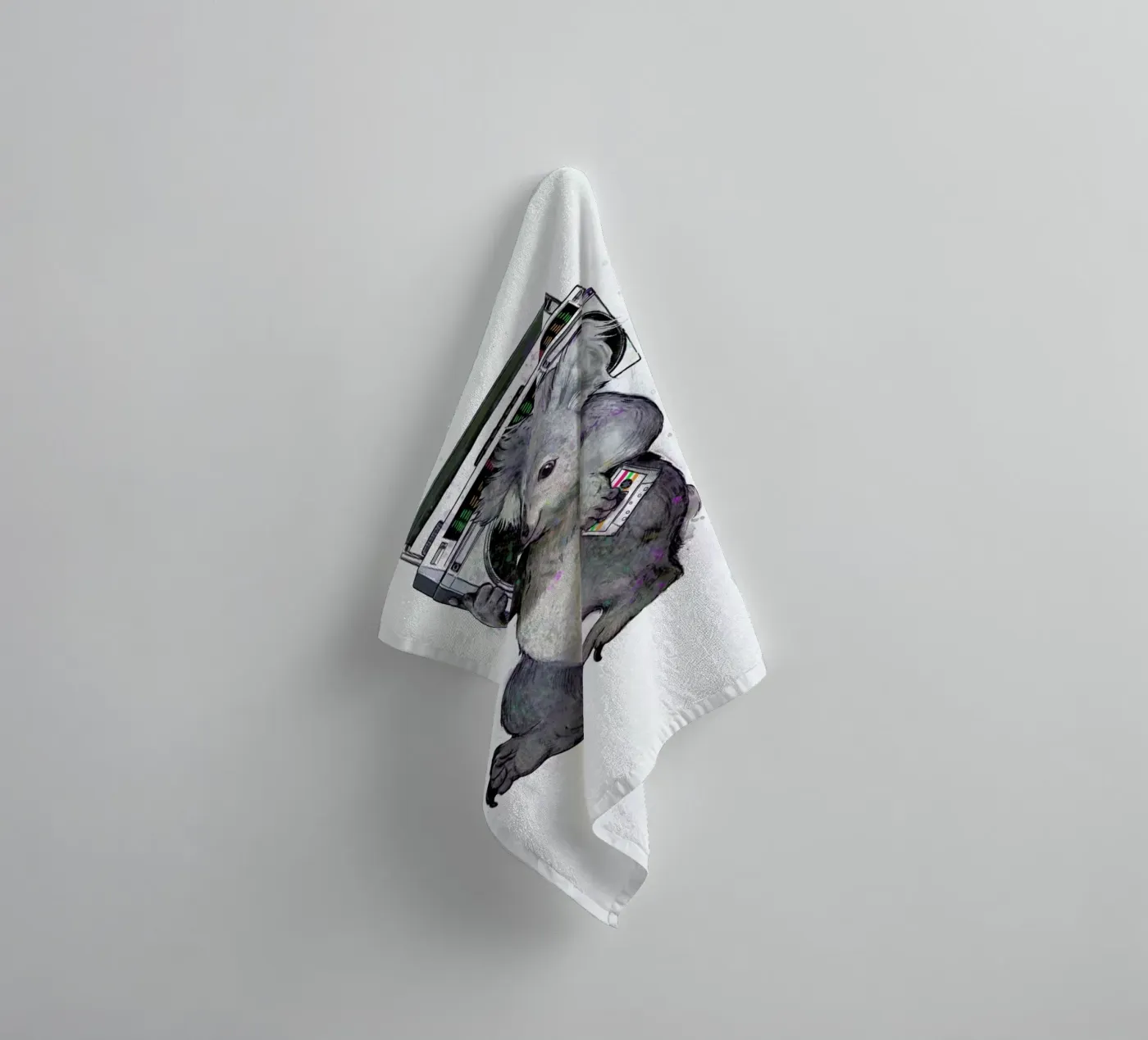 Koala badhanddoek van Laura Graves