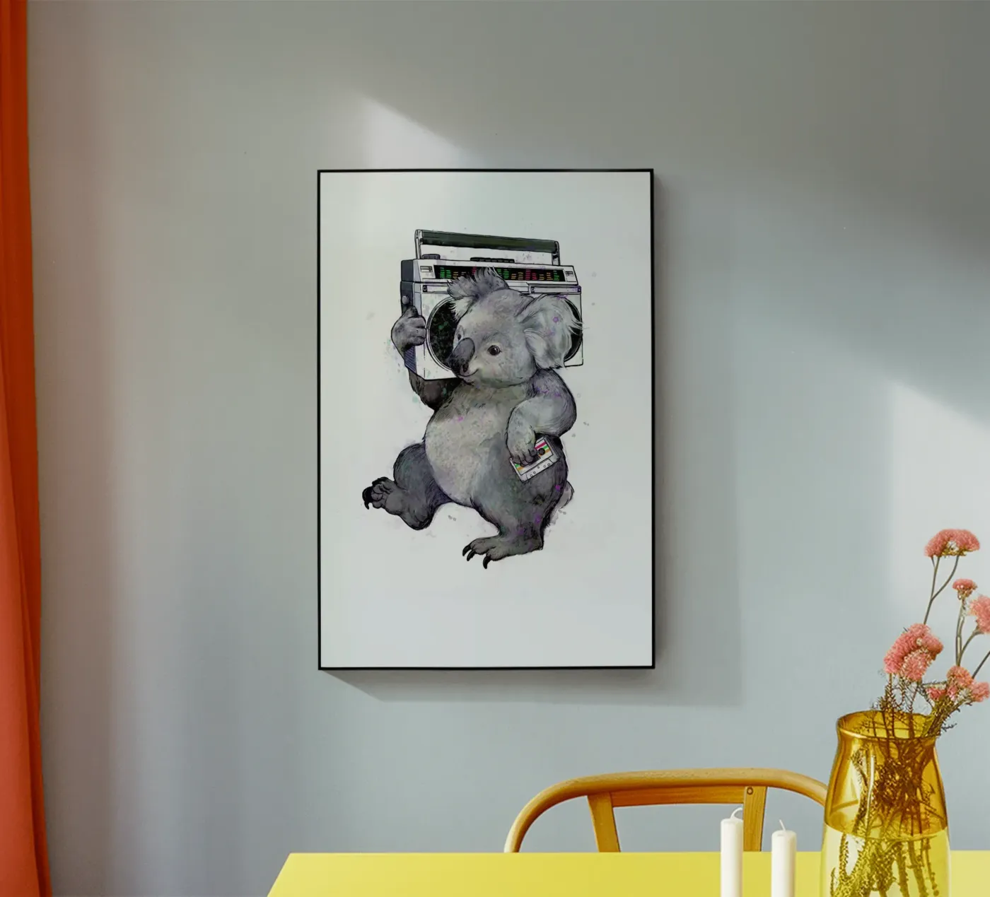 Koala plexiglass da Laura Graves