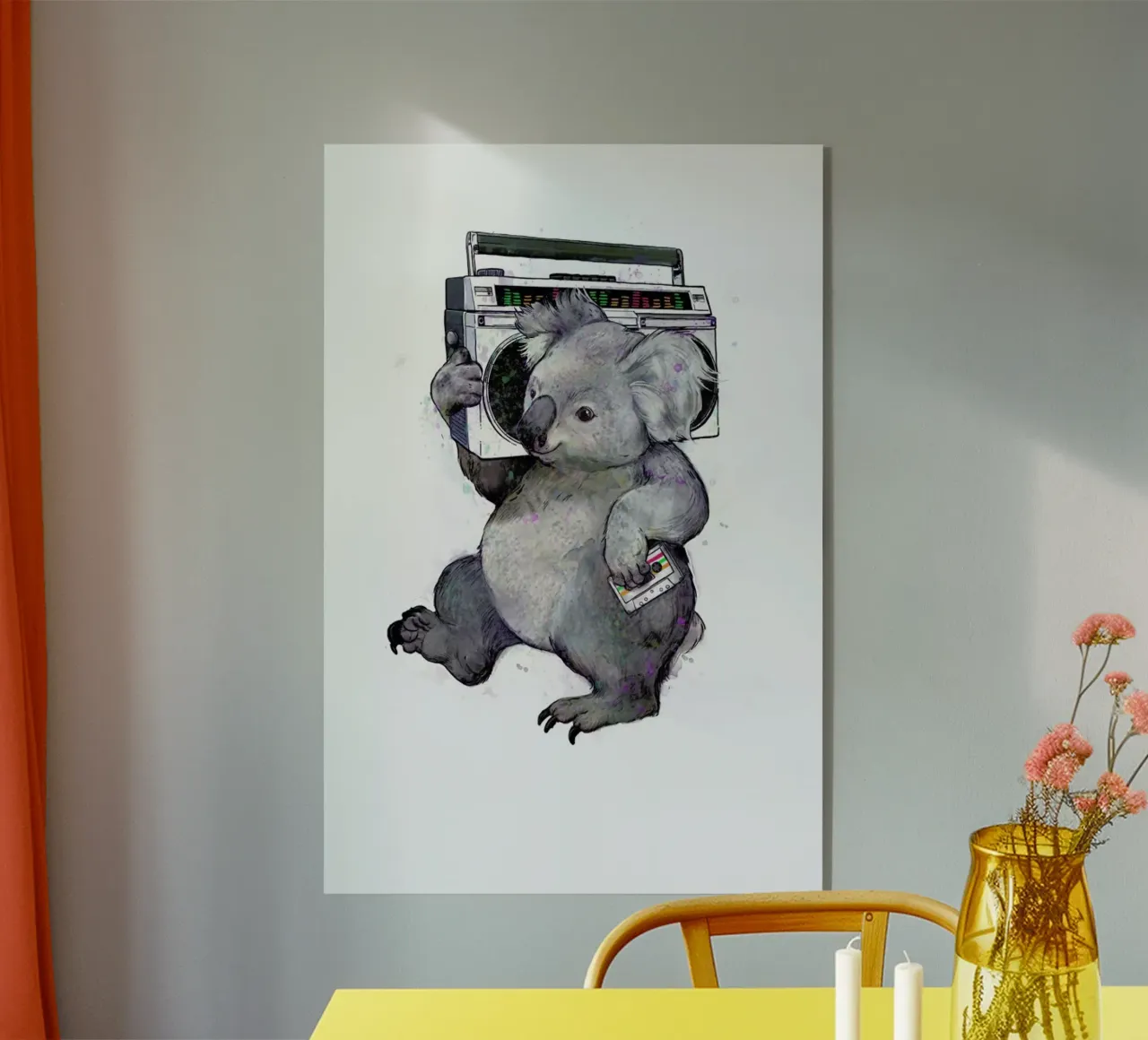 Koala plexiglass da Laura Graves