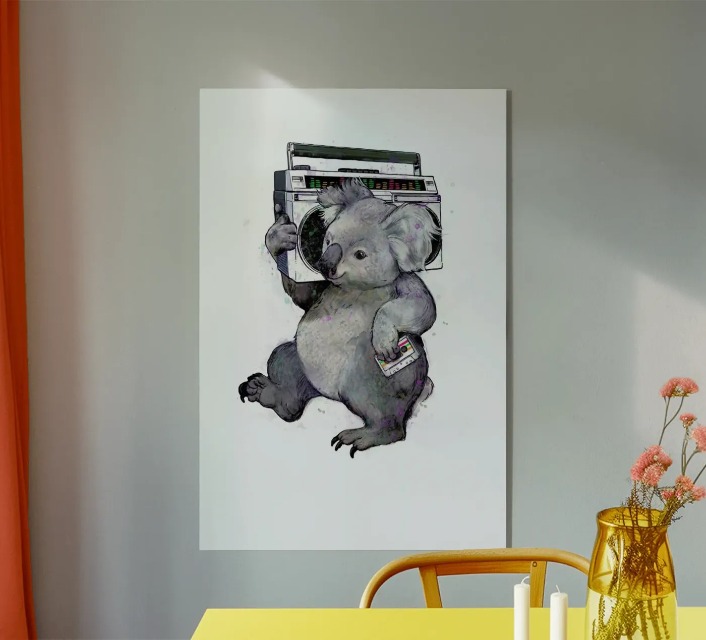 Koala plexiglass da Laura Graves