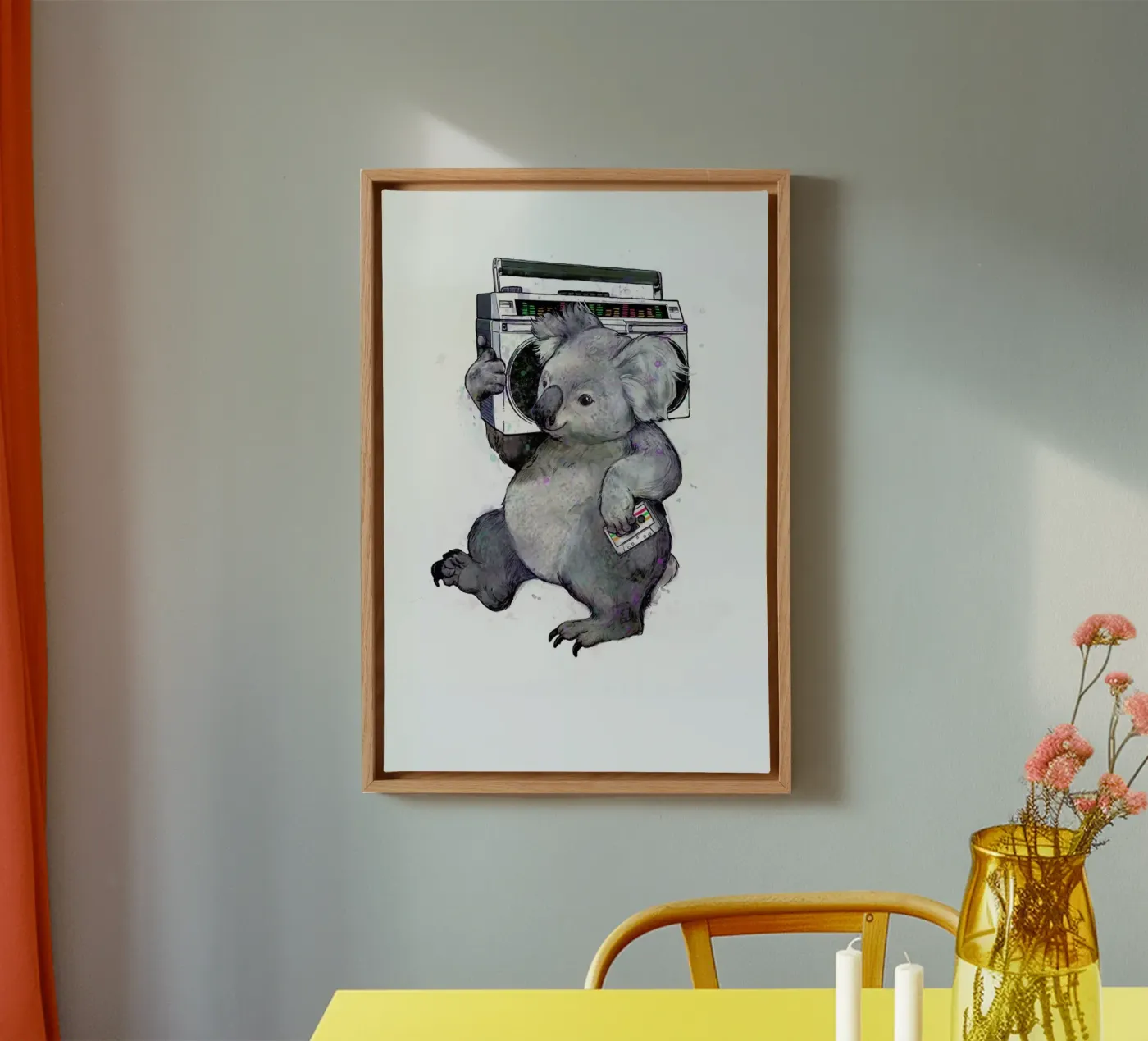 Koala tela da Laura Graves