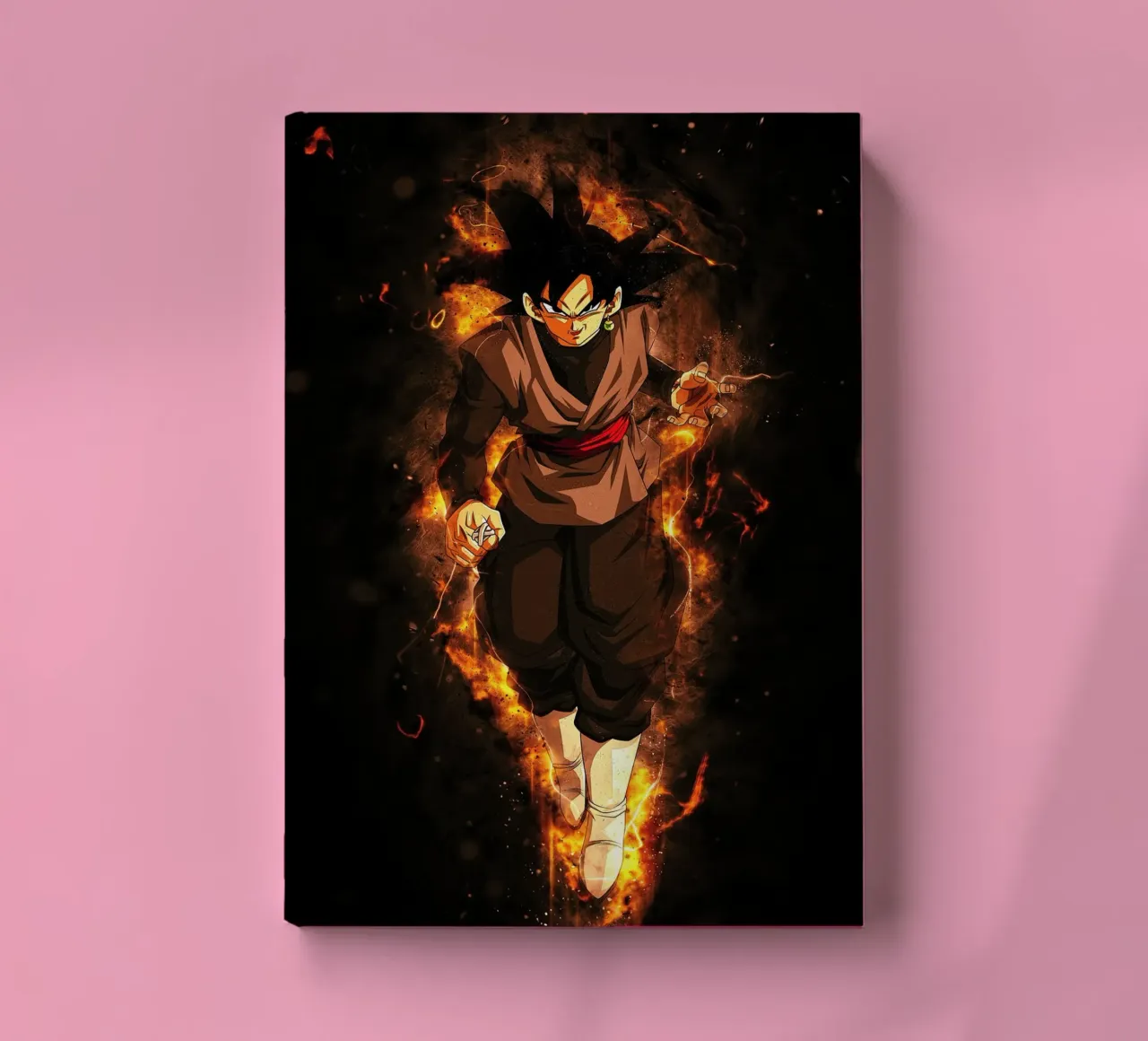 Black Goku notebook by Neonartstudio