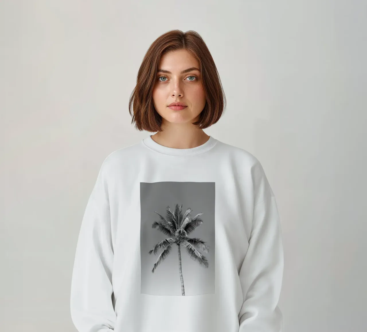 Palma in bianco e nero felpa da Léa Lefebvre Photography