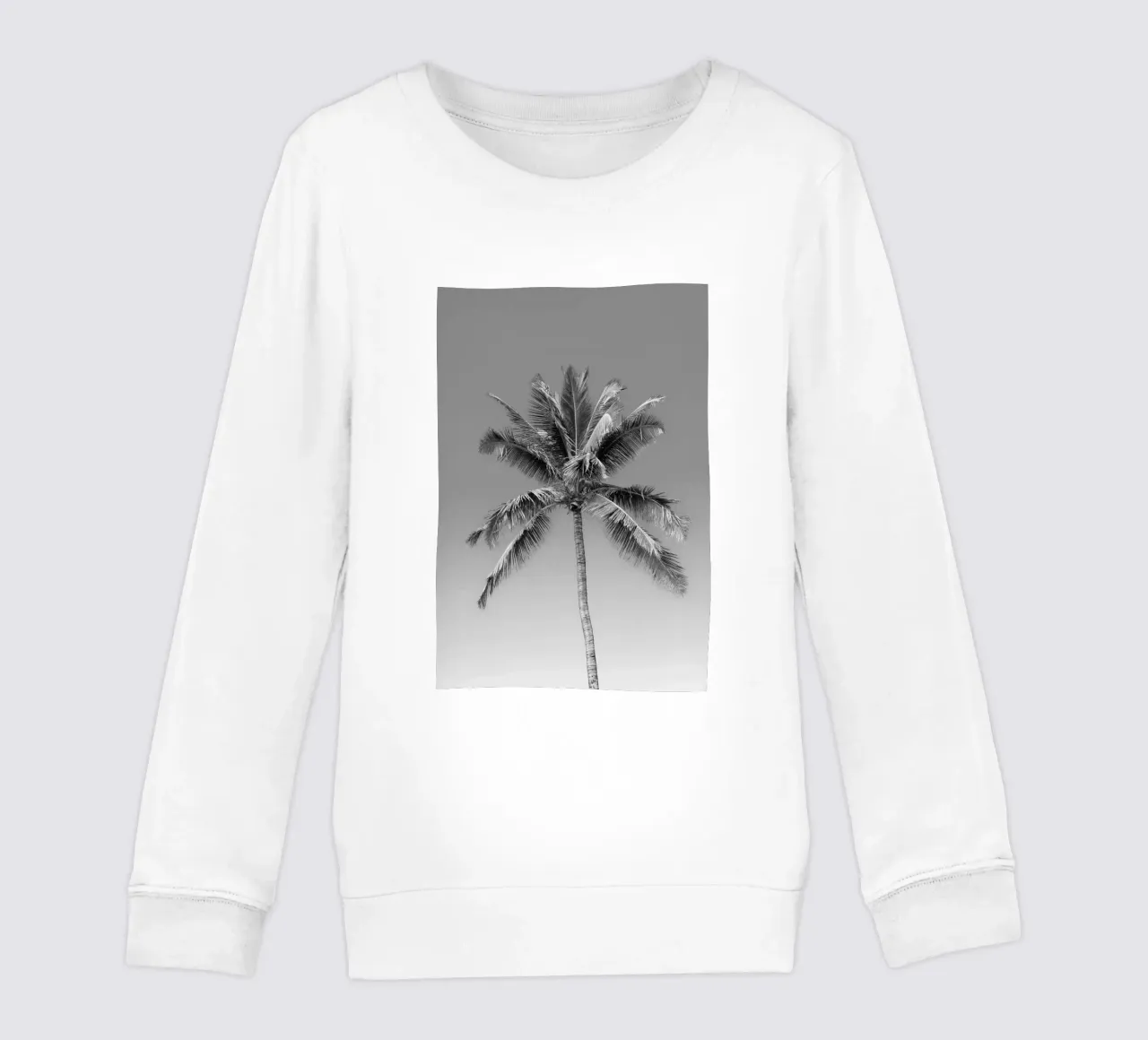 Palmera en blanco y negro sudadera para niño de Léa Lefebvre Photography