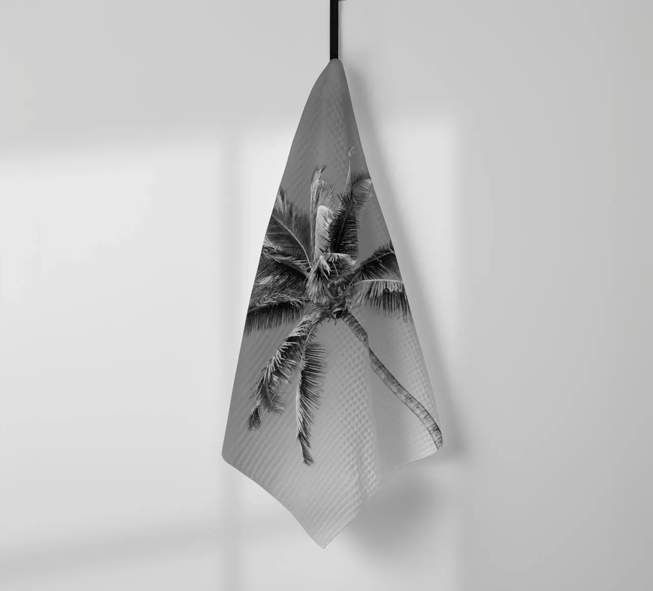 Palma in bianco e nero canovaccio da cucina da Léa Lefebvre Photography