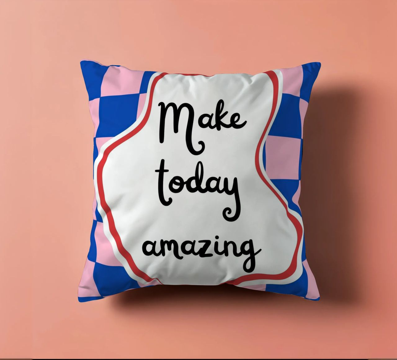 Make today amazing cuscino da designsbysophia