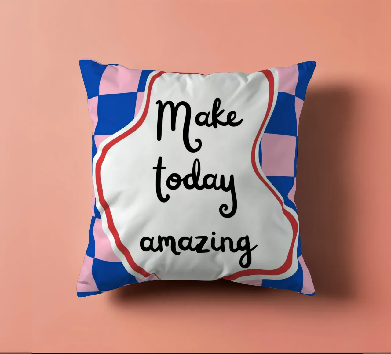 Make today amazing decorative cushion by designsbysophia