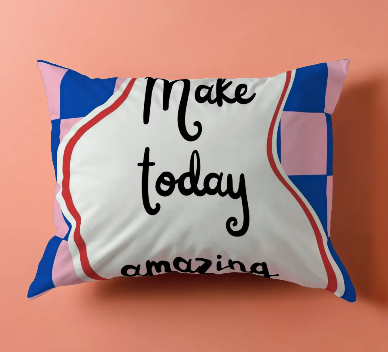Make today amazing cuscino da designsbysophia