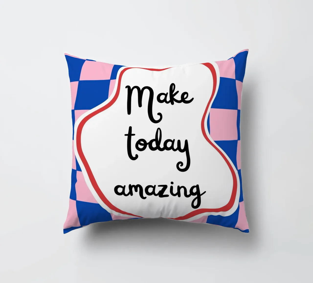 Make today amazing decorative cushion by designsbysophia