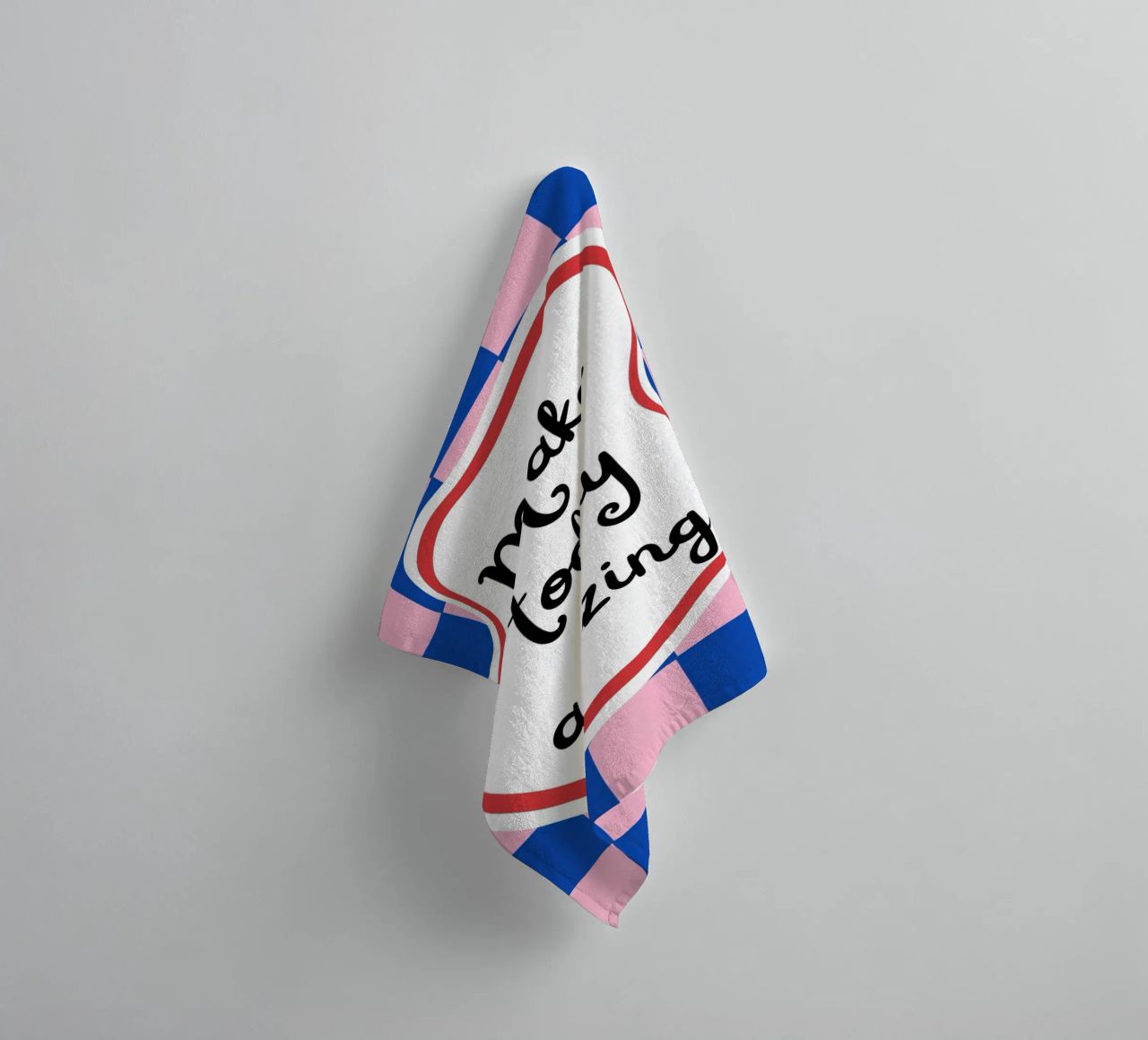 Make today amazing towel by designsbysophia