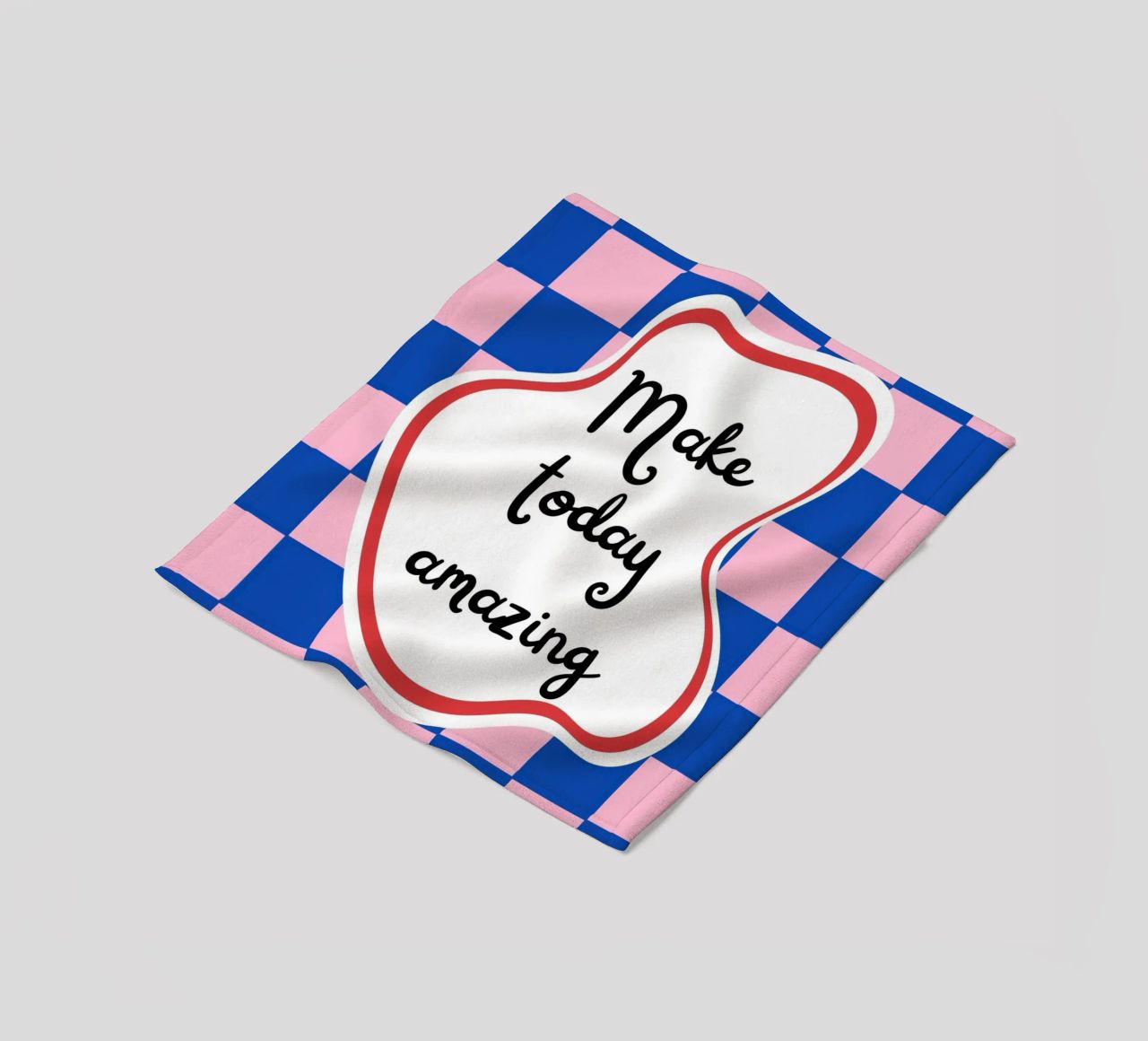 Make today amazing coperta in pile da designsbysophia