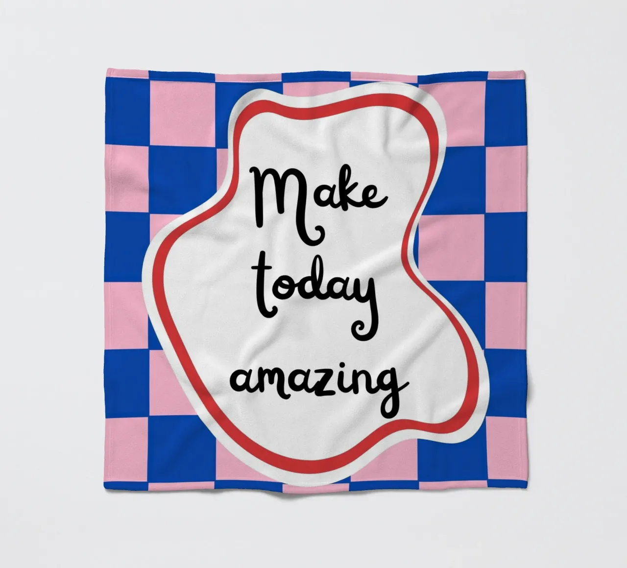 Make today amazing manta de franela de designsbysophia
