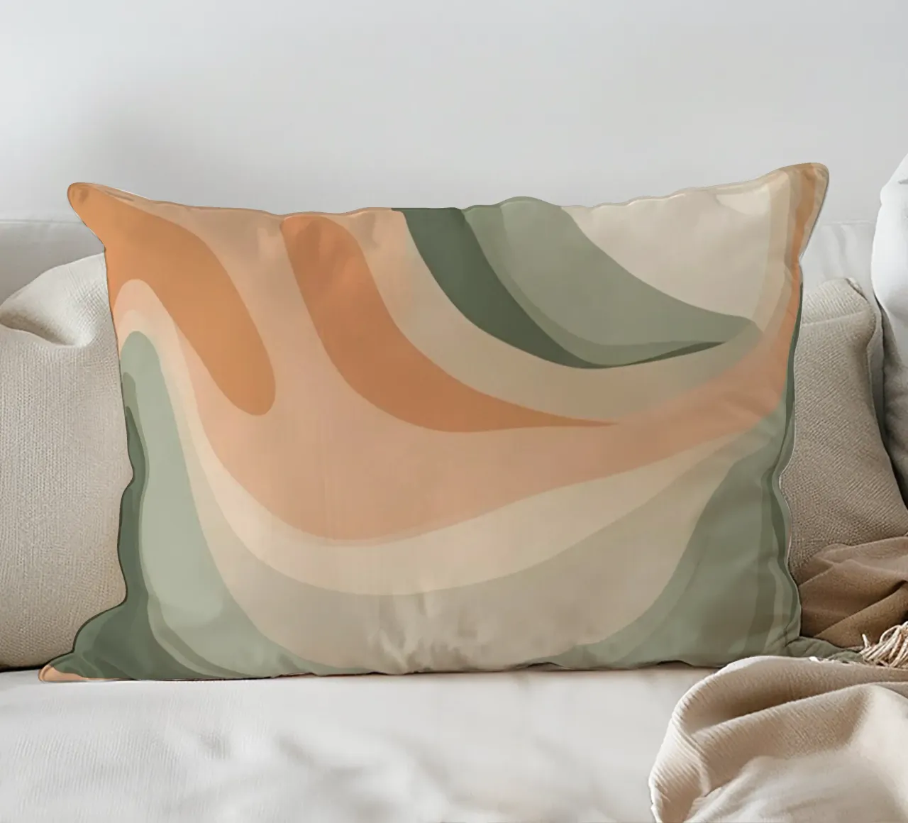 Pastellfarbene Struktur cuscino da designsbysophia