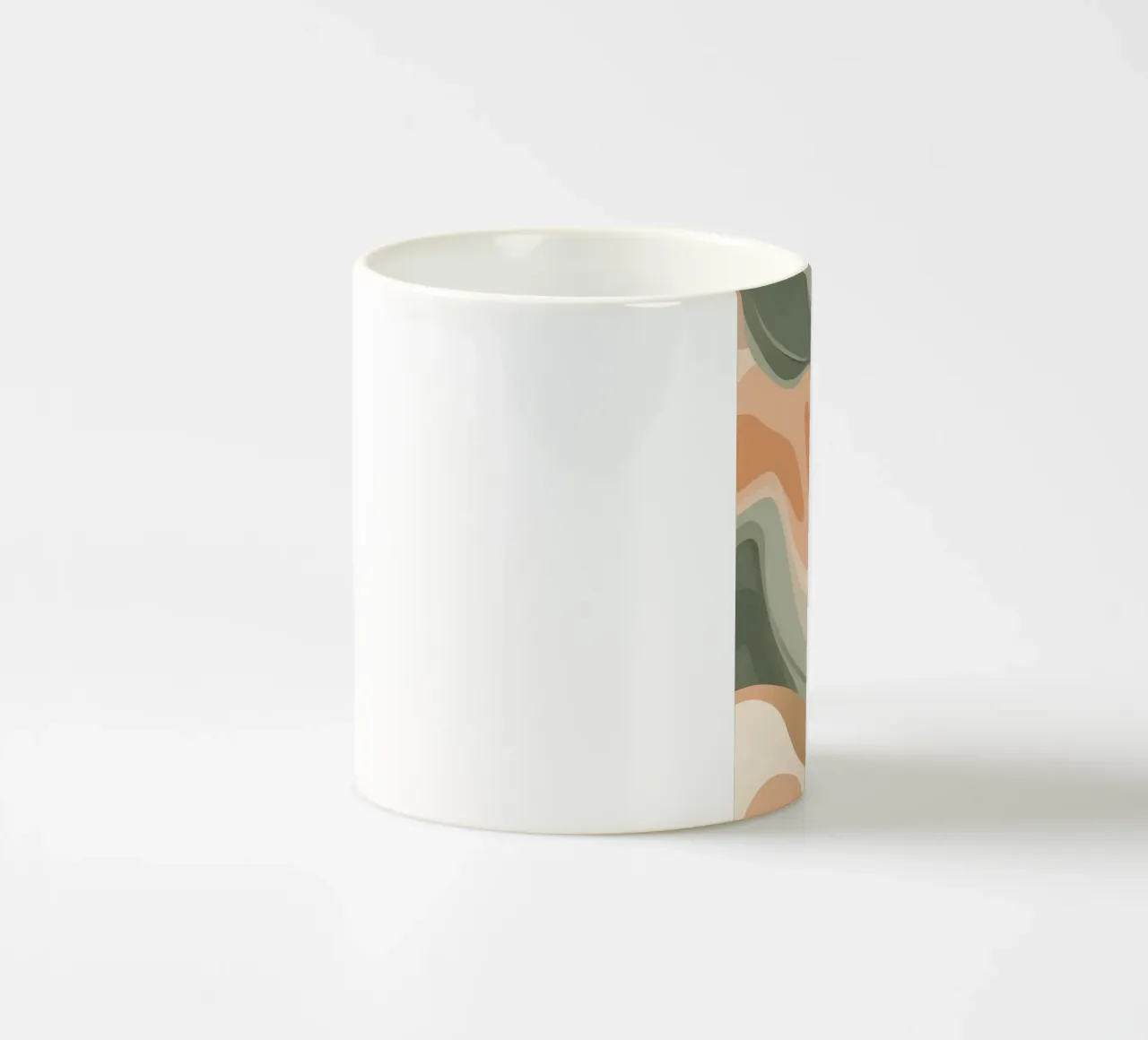 Pastellfarbene Struktur Keramik Tasse von designsbysophia