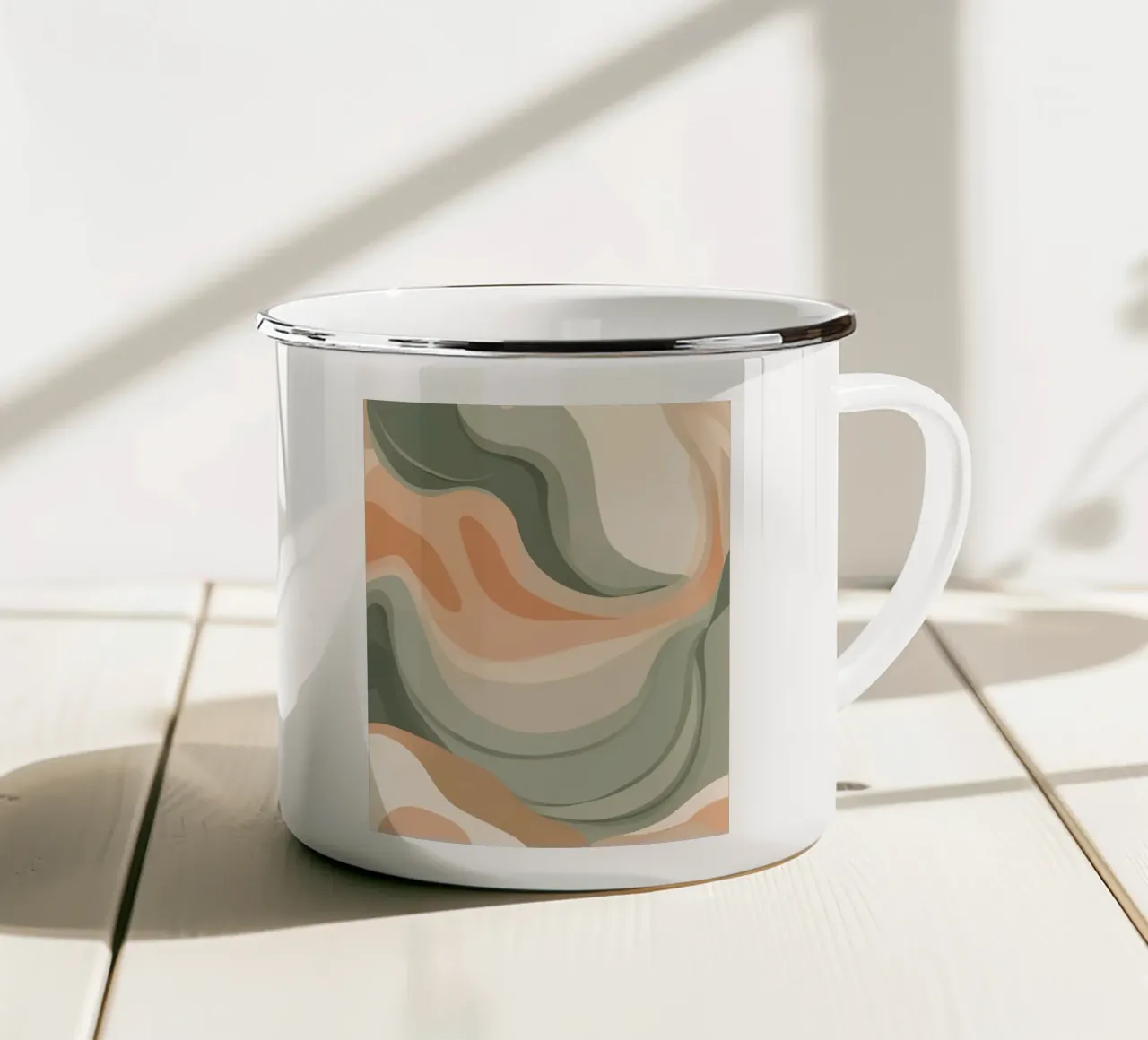 Pastellfarbene Struktur tazza in smalto da designsbysophia