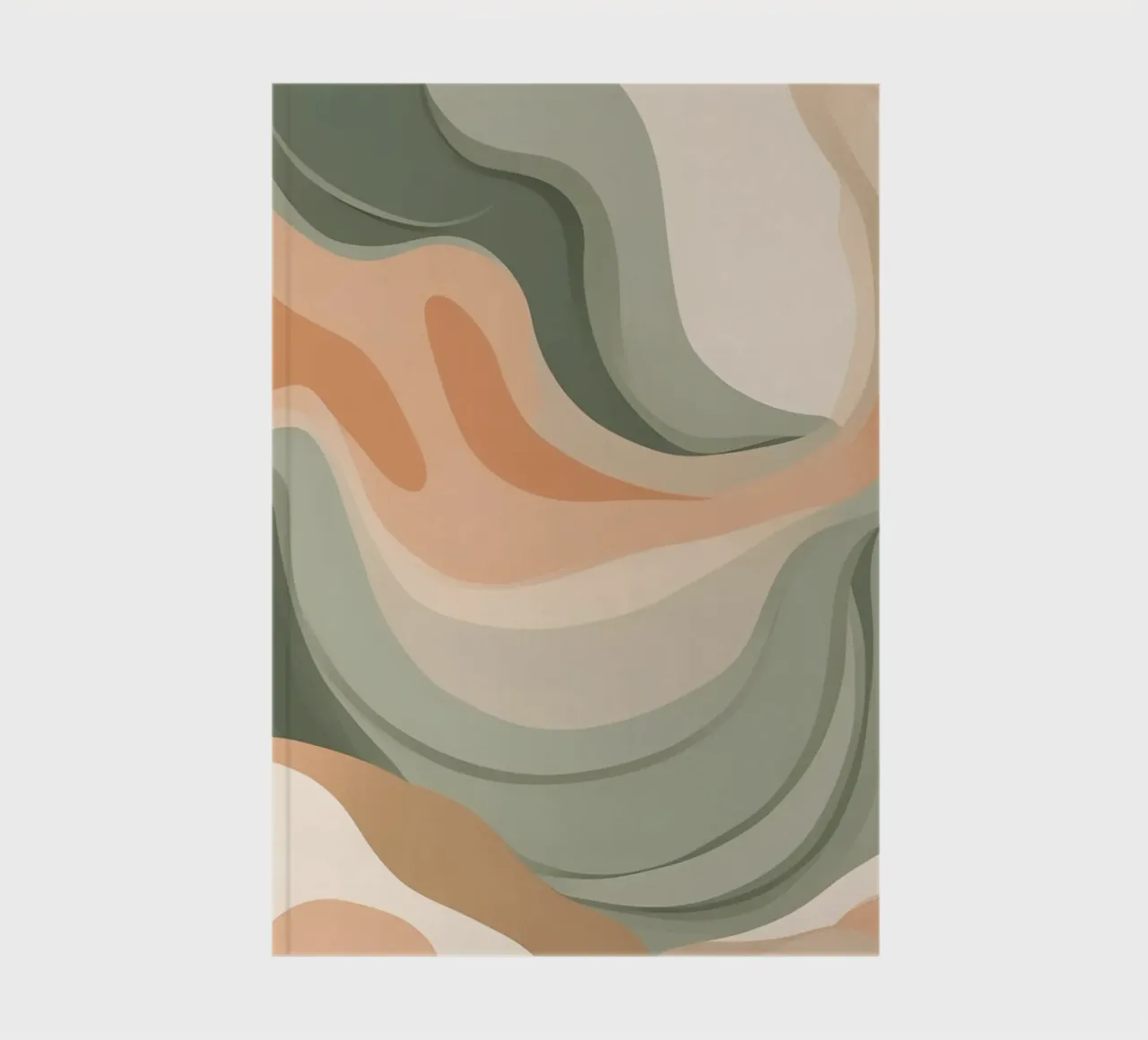 Pastellfarbene Struktur notebook by designsbysophia