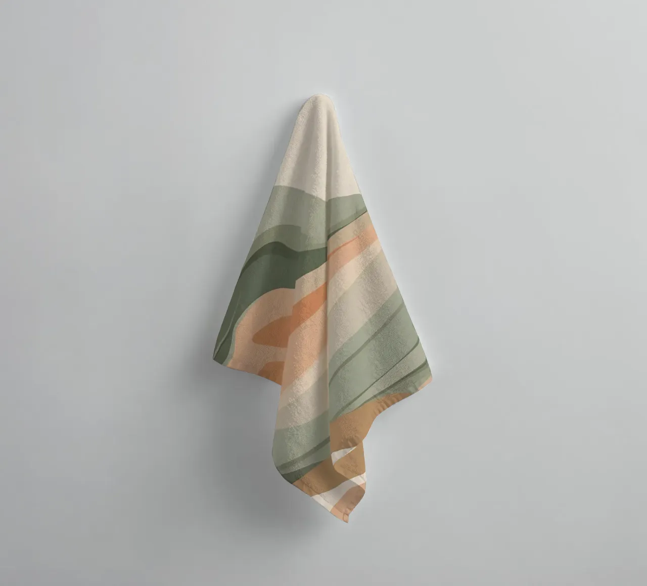Pastellfarbene Struktur asciugamano da bagno da designsbysophia