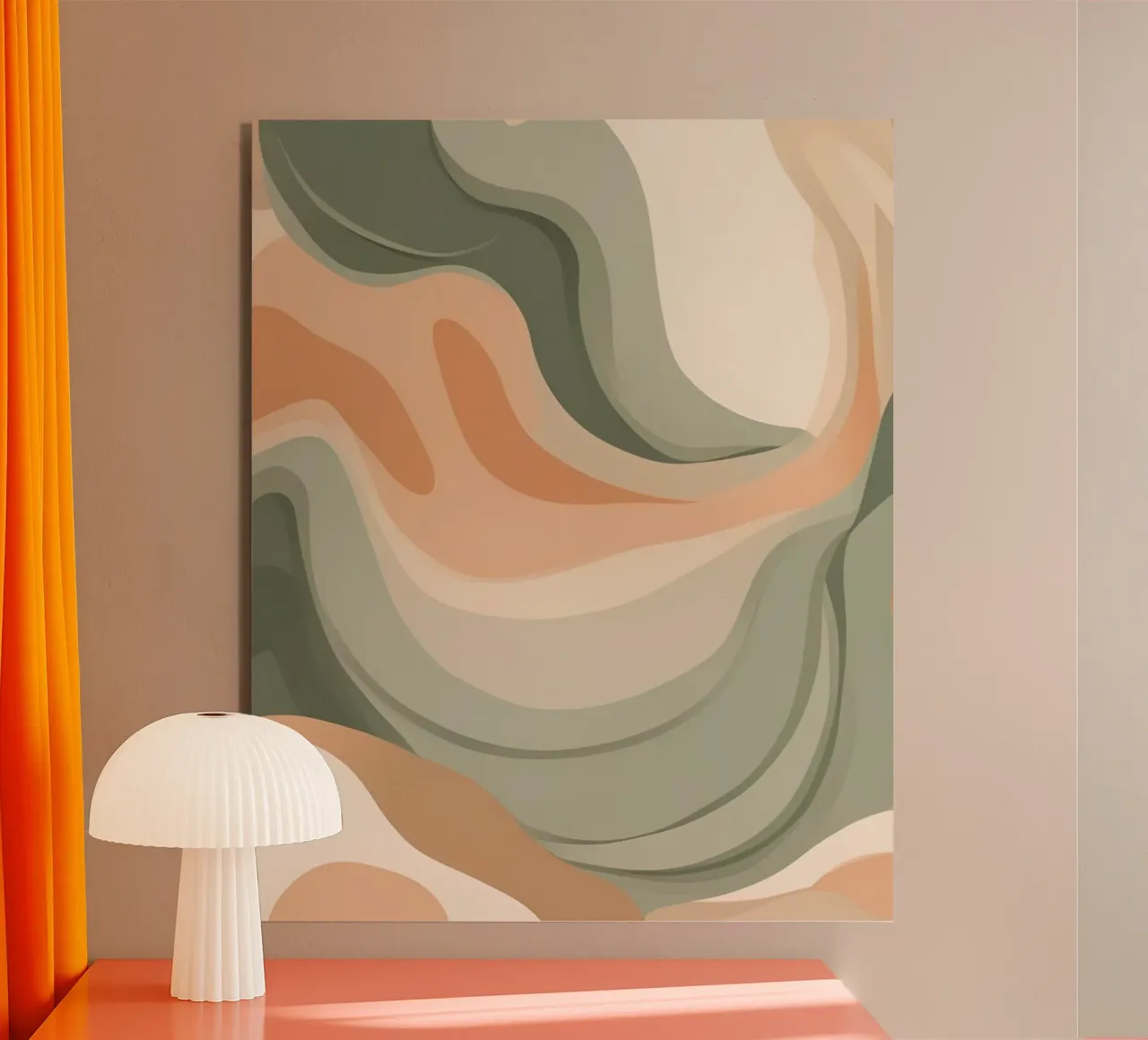 Pastellfarbene Struktur alluminio dibond da designsbysophia