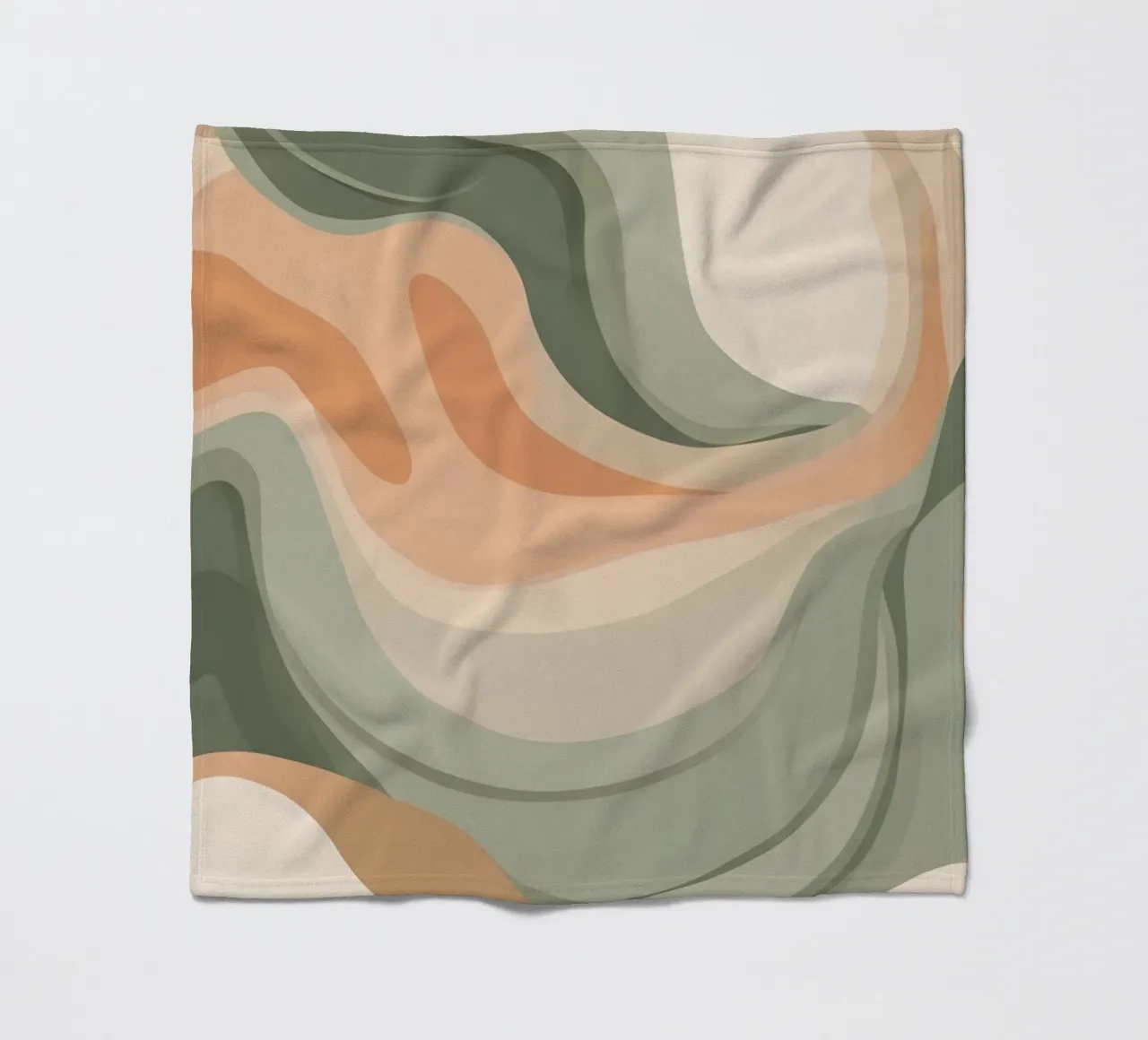 Pastellfarbene Struktur coperta in pile da designsbysophia