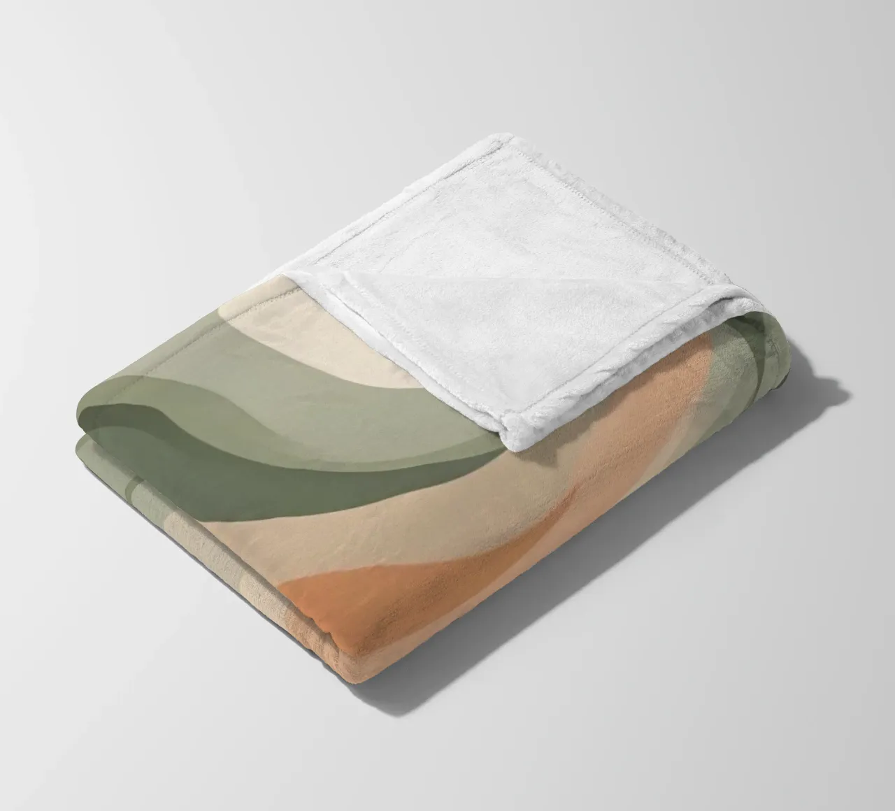 Pastellfarbene Struktur coperta in pile da designsbysophia