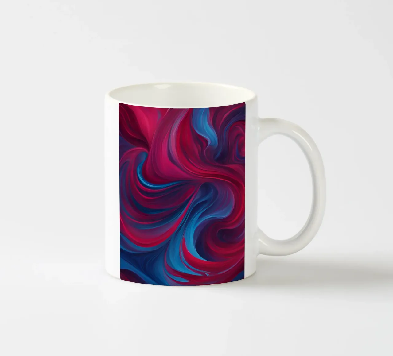 Beerenfarbene Struktur tazza in ceramica da designsbysophia