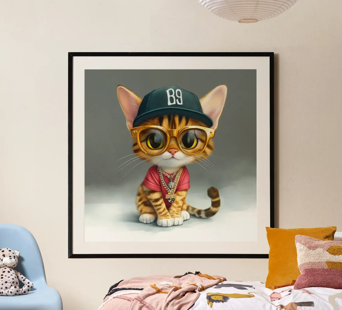 Rapper Cat poster de Motivate-Today