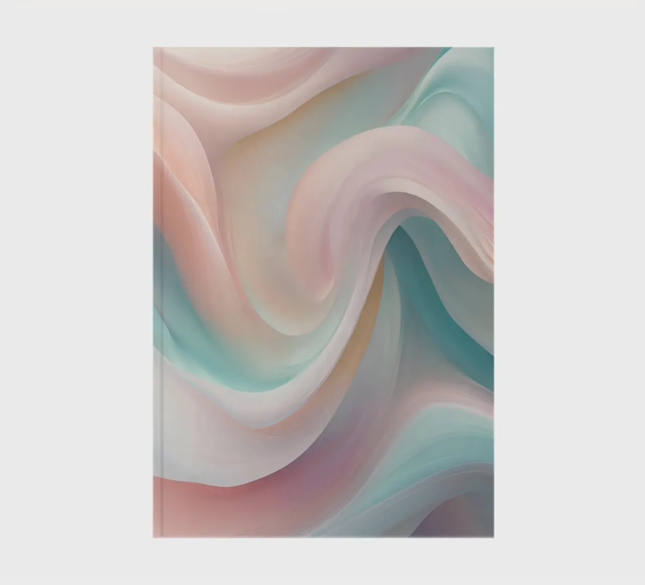 Helle, pastellfarbene Struktur carnet de notes de designsbysophia