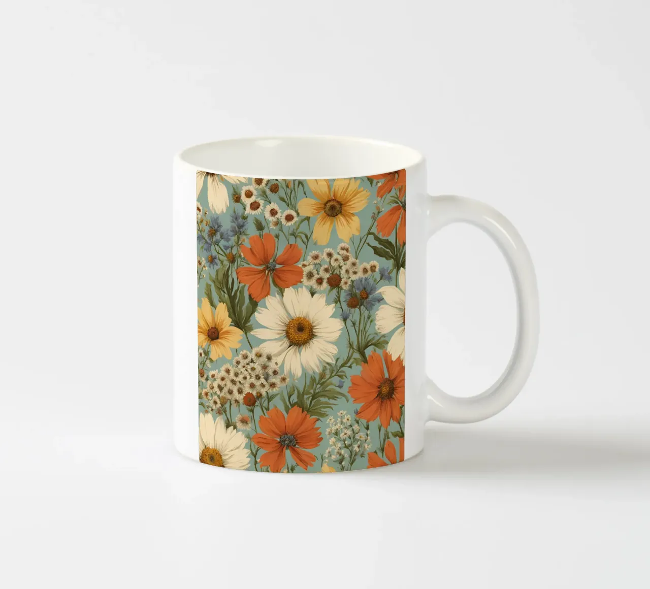 Blumenmuster tazza in ceramica da designsbysophia