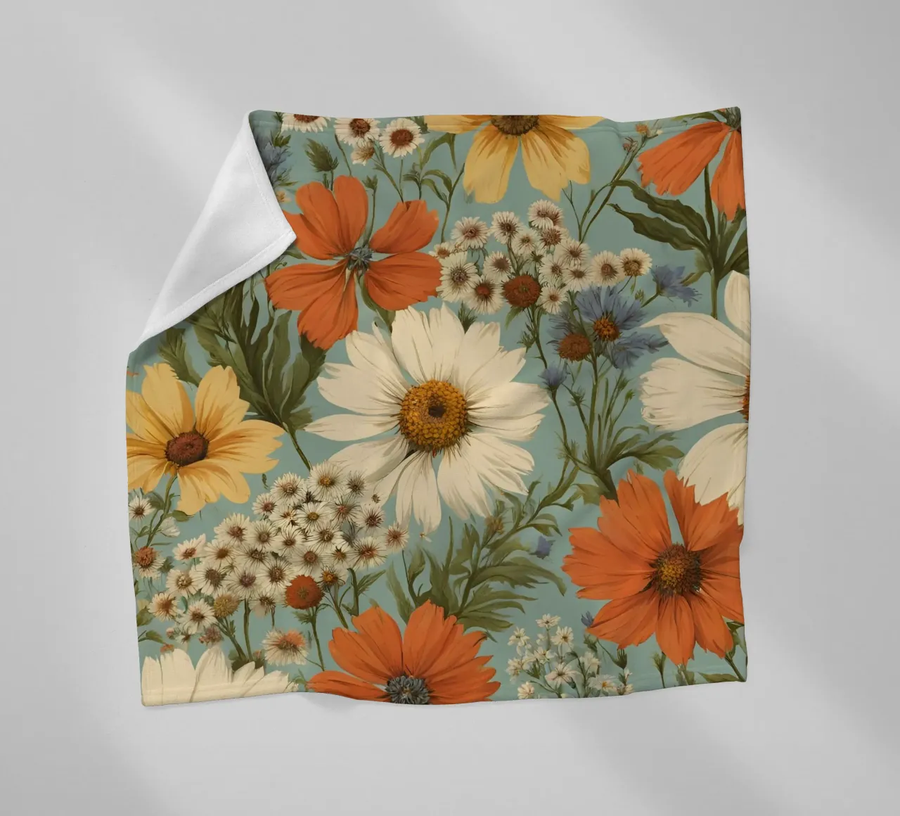 Blumenmuster coperta in pile da designsbysophia